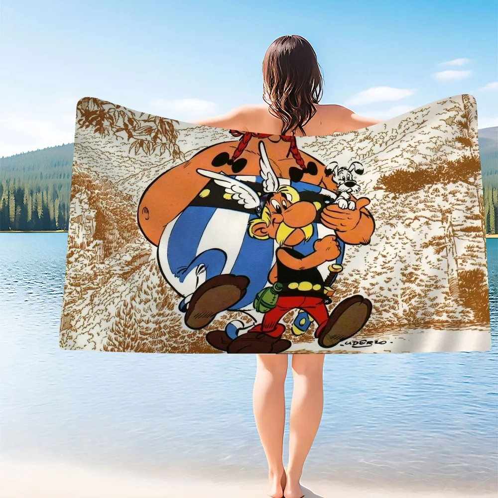 Serviette De Bain Astérix Obélix