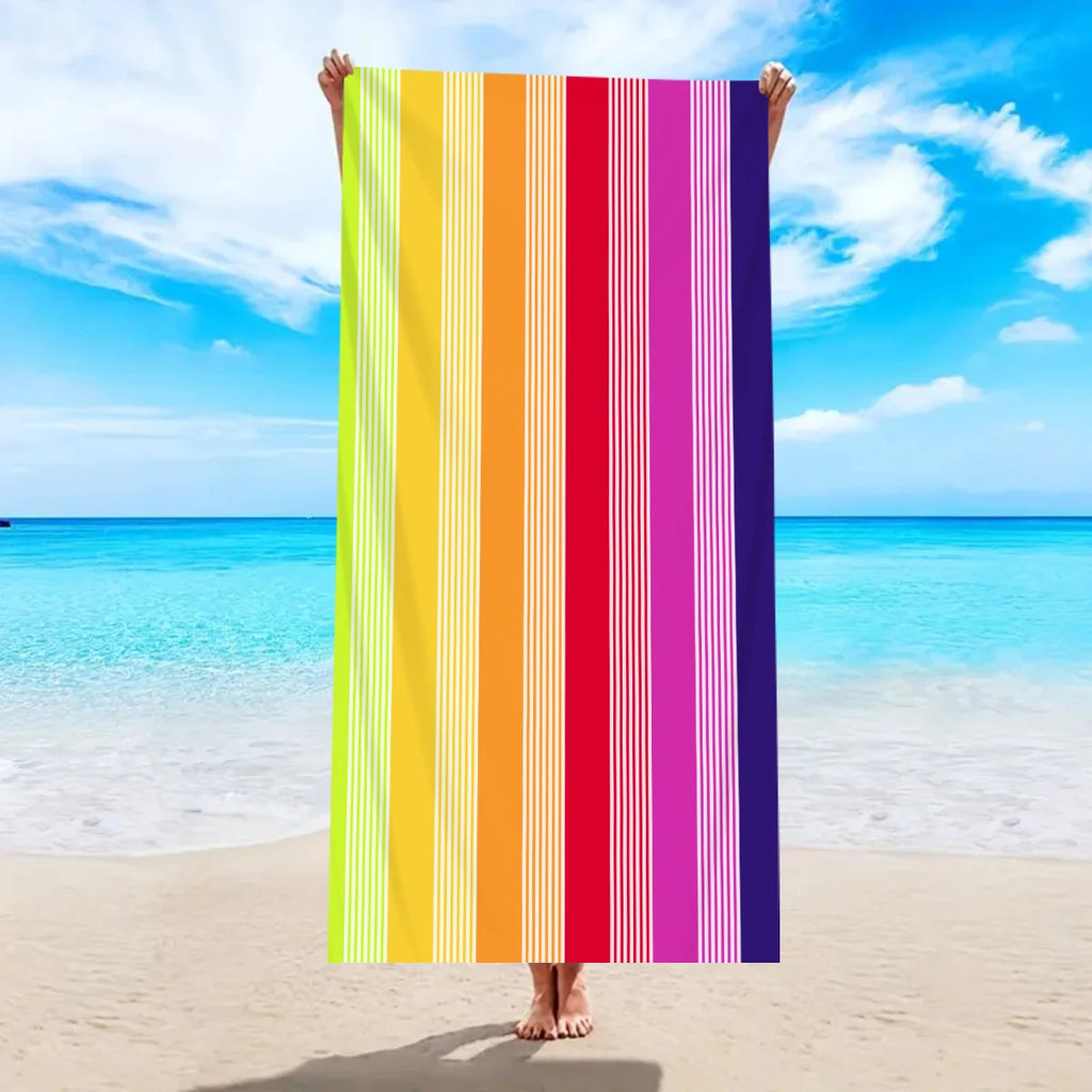Serviette De Bain Arc En Ciel