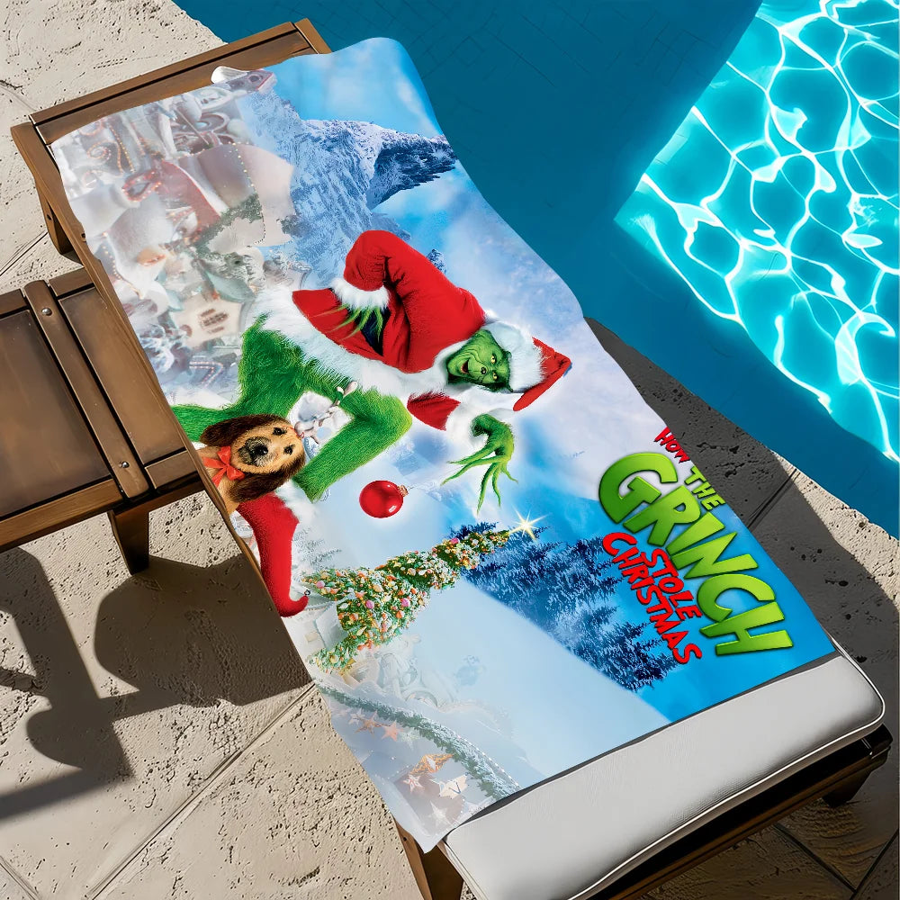 Serviette De Bain Grinch